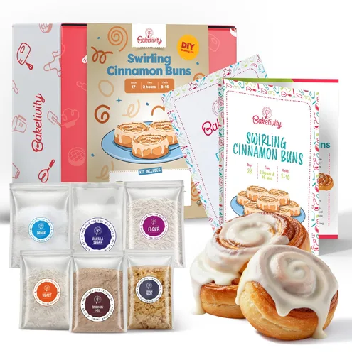 Miniatura 10 de Baketivity Kids - Juego de hornear para niños, kit de suministros para fiestas de comida para adolescentes, lecciones de cocina esenciales