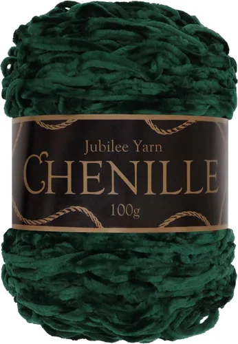 Miniatura 61 de JubileeYarn - Hilo de chenilla (3.53 oz/poliéster peinado, circonita), 1 pastel