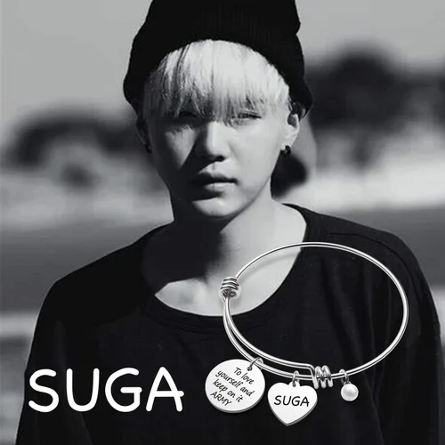 Miniatura 6 de G-Ahora Kpop Army Bracelet Kpop Bangtan Boys Jewelry JIMIN JK JIN RM SUGA JHOPE V Bracelet Best Gift for The Army