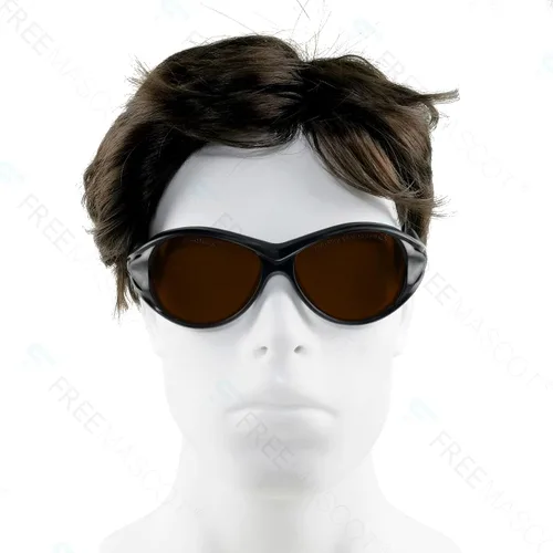 Miniatura 5 de FreeMascot Gafas de seguridad láser profesionales OD 6+ 190nm-550nm/800nm-1700nm de longitud de onda