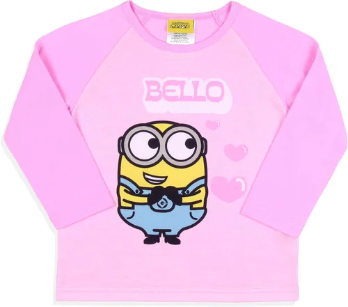Miniatura 2 de INTIMO Despicable Me Minions Chibi Bello Raglan - Conjunto de pijama para dormir, Multi colorido