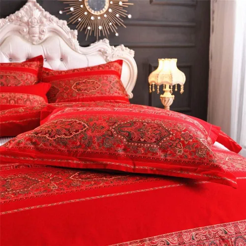 Miniatura 4 de ABREEZE Fundas de edredón individuales, juego de ropa de cama bohemio retro, funda de edredón de mandala colorida, funda de colcha estilo floral