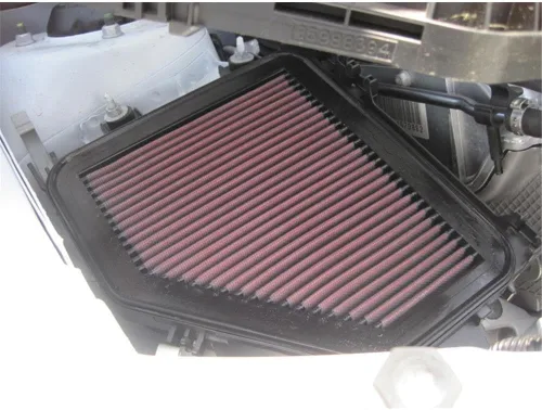 Miniatura 4 de K&N Filtro de aire del motor: Reutilizable, limpia cada 75,000 millas, lavable, Premium, Filtro de aire de repuesto para automóvil: Compatible