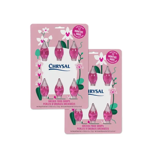 Miniatura 12 de Chrysal Gotas de Alimento para Orquídeas — Cuidado de Orquídeas — Un Paquete para un Suministro de un Año — Alimento Floral Concentrado para Todas