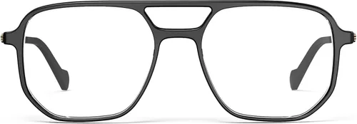 Miniatura 8 de VISOONE TR90 Blue Light Blocking Glasses Women Men Octagon Aviator Anti Eyestrain Lightweight Metal Temple Marion Gris