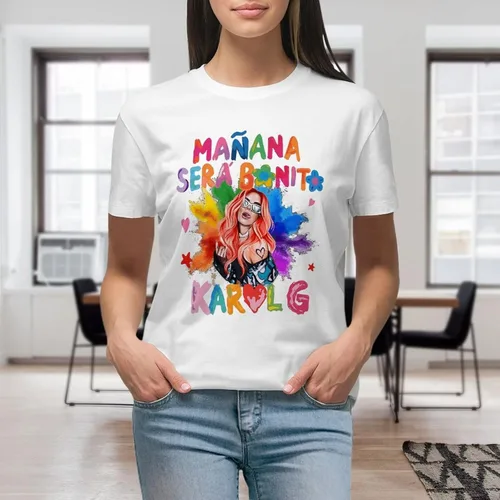 Miniatura 4 de Camisetas de manga corta para mujer, camiseta casual de verano