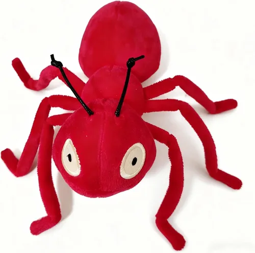 Miniatura 7 de Ant - Animal de peluche de hormiga, juguete suave de hormiga, 7.8 pulgadas, simulación de hormiga, regalo para niños y niñas