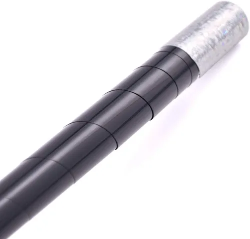 Miniatura 5 de Bastones de metal para magos profesionales para espectáculo de magia de cerca, accesorios mágicos de Doowops , 43" Negro