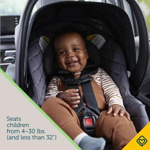 Miniatura 4 de Safety 1st onBoard™ Insta-Latch™ DLX - Asiento infantil para automóvil con base, asiento de automóvil para bebé de 4 a 30 libras, asiento de Playa