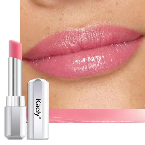 Miniatura 8 de Kaely - 2 piezas de bálsamo labial tintado de miel, lápiz labial de brillo hidratante para labios secos de mujer, maquillaje de mancha de brillo
