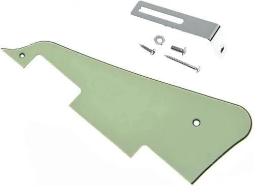 Miniatura 52 de Dopro Golpeador de guitarra LP de 1 capa con soporte cromado para Epiphone Les Paul