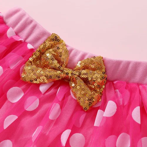 Miniatura 6 de LYQTloml Conjunto de mameluco para bebé recién nacido, falda tutú + diadema