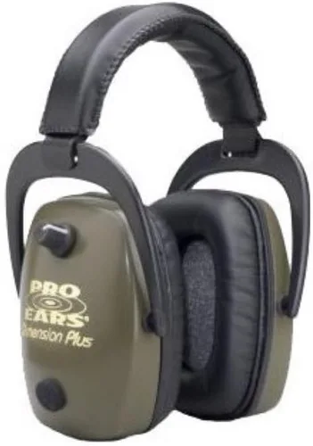 ProEars Slim Gold, placas de circuito doble de grado militar, tiempo de ataque rápido de 1.5 ms, compresión DLSC, peso ligero, 11.5 onzas, apagado