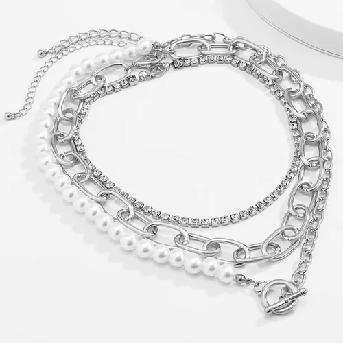 Miniatura 65 de Long tiantian Collares en capas para mujer, joyería occidental para mujer, collar de moneda apilable, collar de país, moderno, bohemio, verano