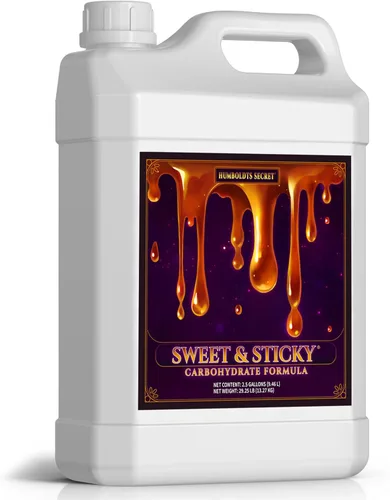 Miniatura 11 de Humboldts Secret Sweet & Sticky - Fuente de energía con carbohidratos y sacáridos - Mejora el aroma y el sabor de las plantas - Tierra para macetas