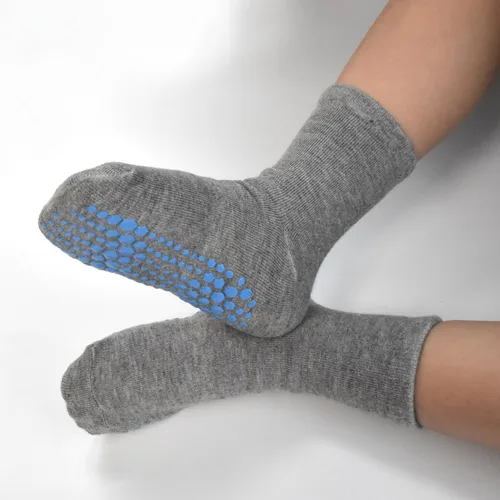 Miniatura 6 de SkiBeaut Calcetines antideslizantes para niños pequeños con agarre, 12 pares de calcetines para niños y niñas de 6 a 12 meses, 1 a 7 años
