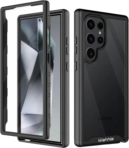 Miniatura 17 de Funda compatible con Samsung Galaxy S22 Ultra, protector de pantalla integrado de cuerpo completo, a prueba de golpes, ajuste delgado, funda