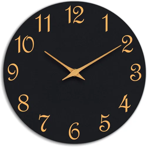 Miniatura 12 de Roymnie Reloj de Pared, Relojes de Pared Modernos de 10 Pulgadas Operados con Batería, Reloj Silencioso Sin Tictac Decorativo para Cocina, Sala
