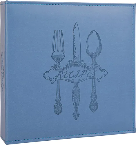 Miniatura 8 de COFICE Carpeta de Recetas – Kit de Carpeta de Libro de Recetas en Blanco de 8.5x11 Pulgadas con 3 Anillos para Familia, para Escribir tus Propias
