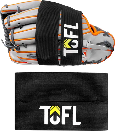 Miniatura 3 de TOFL Banda de guante de béisbol para moldear guantes Correa elástica con cierre ajustable para formar y almacenar bolsillos Accesorio de cuidado