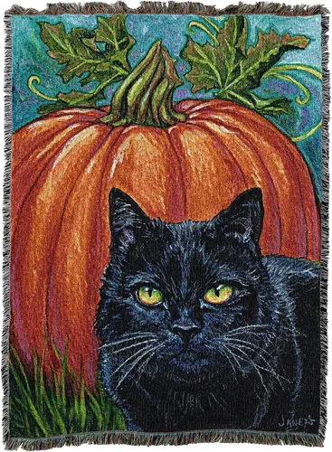 Miniatura 4 de Pure Country Weavers Manta negra con texto en inglés "I Just Here for The Boos" de fantasma, regalo de otoño, Halloween, para la parte posterior