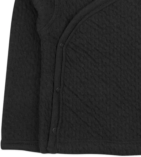 Miniatura 2 de HonestBaby Side-Snap Matelasse Mini Quilted Top in Cozy 100% Organic Cotton Infant Baby Boys, Girls, Unisex