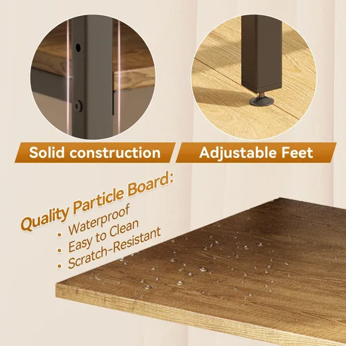 Miniatura 5 de Soporte para tocadiscos, mesa de almacenamiento de discos de vinilo de 4 niveles, soporte ajustable para tocadiscos, estante de vinilo con capacidad