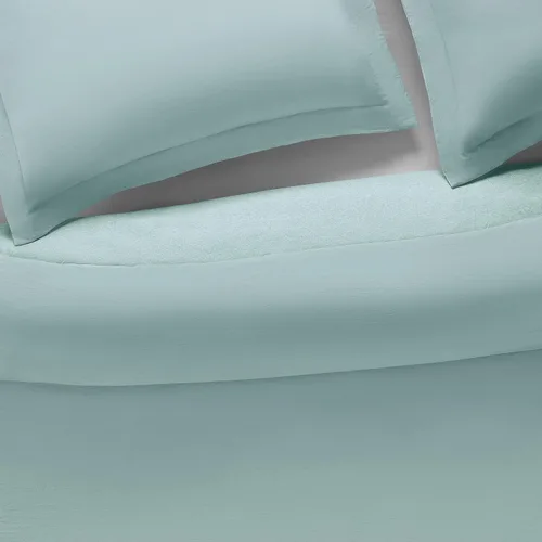 Miniatura 4 de Serta Juego de edredón reversible de 3 piezas con fundas de almohada para todas las estaciones, matrimonial/queen, éter