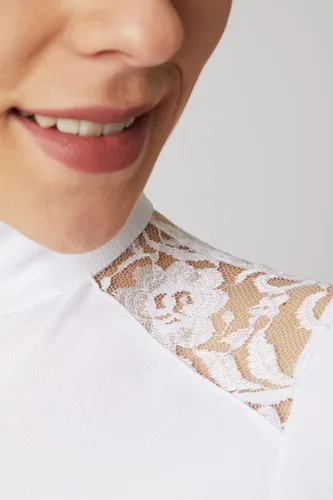 Miniatura 2 de HORZE Sianna - Camisa de manga corta transpirable con hombros de encaje para mujer