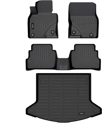 Miniatura 42 de VIWIK Alfombrillas de Piso para Kia Sorento de 7 asientos 2016-2020 S/L/LX/EX/SX/SX Limited, Alfombrillas de Coche Automotrices 3D Antideslizantes