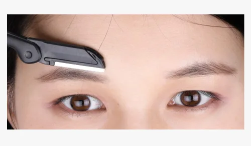 Miniatura 4 de The STAG Paquete de 4 maquinillas de afeitar para cejas y faciales multiusos - Maquinilla de afeitar facial Dermaplane - Afeitadora facial plegable
