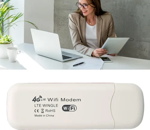 Miniatura 5 de H760R 4G LTE - Enrutador WiFi USB, punto de acceso móvil portátil de 150 Mbps, compatible con 10 dispositivos, cifrado WPA WPA2, desbloqueado