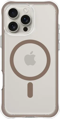 Miniatura 9 de ORNARTO Air Case para iPhone 16 Pro Max Transparente, Compatible con MagSafe, Funda de Protección contra Caídas de Grado Militar con Air-Pink Rosa