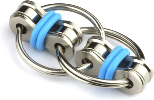 Miniatura 5 de Tom's Fidgets Juguete Fidget de Cadena Flippy Original - Perfecto para TDAH, Ansiedad y Autismo - Reductor de Estrés Fidget de Cadena de Bicicleta