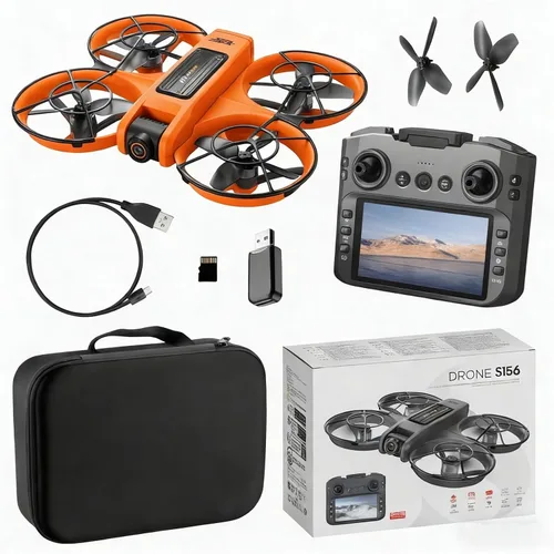 Miniatura 12 de ikaufen YL3 Mini Drone con doble cámara, flujo óptico flotante, zoom 50X, rollo de acrobacias de 360°, cuadricóptero RC para niños y principiantes