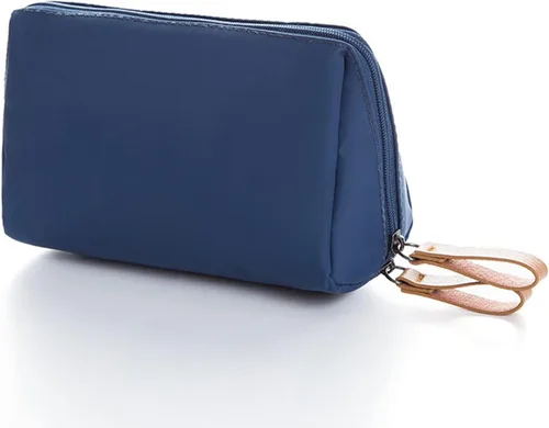 Miniatura 8 de Bolsa de belleza cosmética para el bolso de viaje práctico bolsa de maquillaje para mujeres niñas (), Un interior rojo