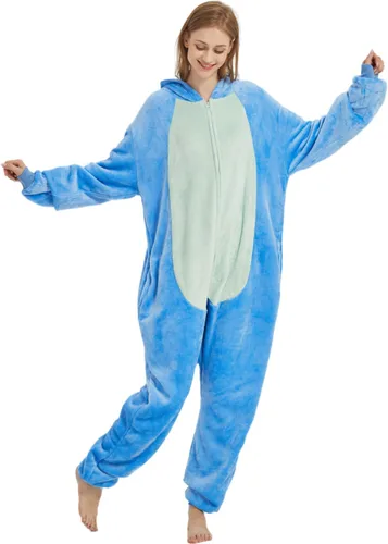 Miniatura 7 de Pijama unisex para adultos, disfraz de animal para Halloween