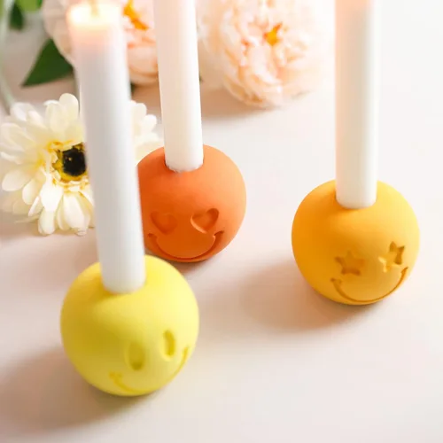 Miniatura 6 de Boowan Nicole Moldes de silicona para candelabros de silicona para decoración casera hecha a mano
