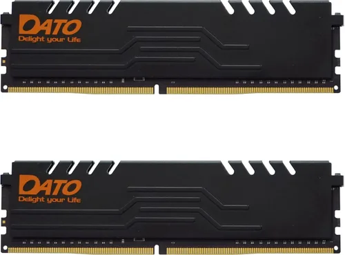 Miniatura 7 de DATO 16GB DDR4 RAM 8GBx2 3200MHz DIMM con disipador térmico PC4-25600 3200 CL16 1.35V 288-Pin Non-ECC UDIMM Módulo de memoria de escritorio