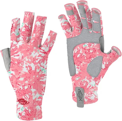 Miniatura 16 de Palmyth Guantes de pesca sin dedos con protección UV, UPF50+, guantes de sol para hombres y mujeres para kayak, senderismo, remo, conducción