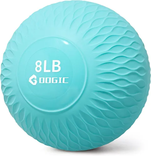 Miniatura 13 de Slam Ball 8-10 lb Medicine Ball Weighted Balls for Exercise and Workout, Strength, Cardio, Cross-Training and Core Workouts
