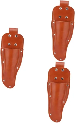 FRCOLOR 3 unids Profesional Barber Scissor Holder Bag para Herramientas de Peluquería Salón Tijera Vaina Peines Cepillos Organizador de