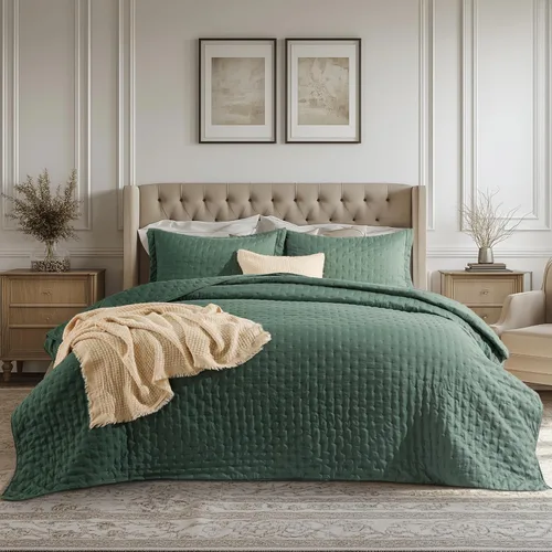 Miniatura 18 de Bedsure Colchas Bohemias Tamaño Queen - Colcha Queen Ultra Suave Ropa de Cama para Decoración de Dormitorio Bohemio, Edredón Ligero para Todas