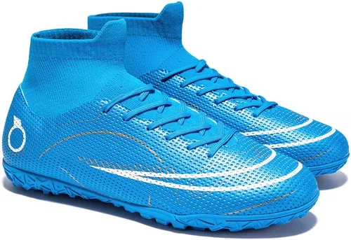 Miniatura 6 de Botas de fútbol para hombre, zapatos de fútbol profesionales de alta calidad, para interiores y exteriores, cómodos tenis atléticos