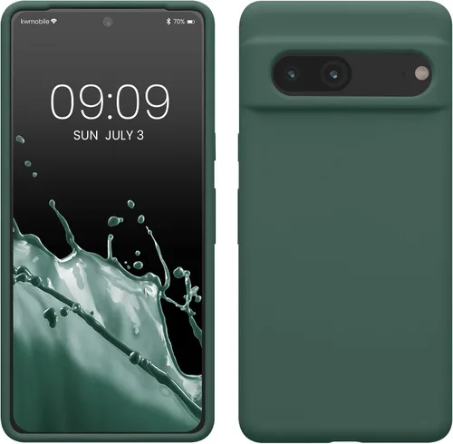 Miniatura 66 de kwmobile Funda compatible con Google Pixel 7 - Funda de silicona TPU con acabado suave - Piedra antigua