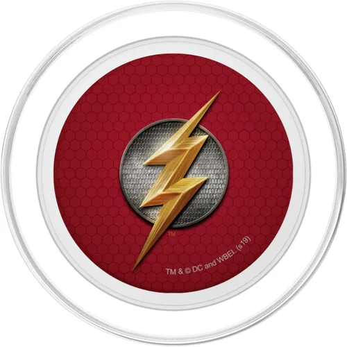 Miniatura 2 de PopSockets MagSafe PopGrip con logotipo de la Liga de la Justicia para iPhone