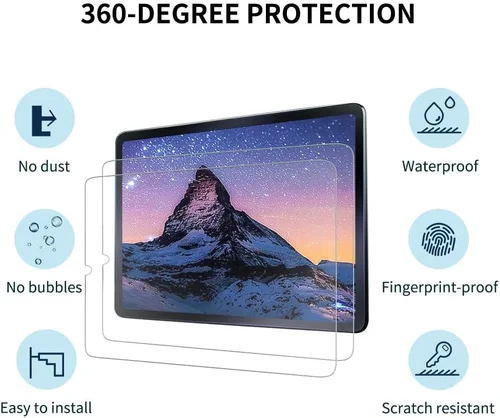 Miniatura 2 de Protector de pantalla, para iPad Mini A17 Pro (7ª generación, 2024) y iPad Mini 6ª generación (2021), 8.3 pulgadas vidrio templado, antiarañazos