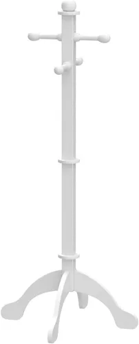 Miniatura 4 de Frenchi Home Furnishing Perchero de abrigos para niños Blanco