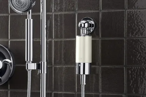 Miniatura 7 de Kohler 30646-CP Sistema de filtración de agua de ducha acuífero, reduce el cloro y el olor, incluye reemplazo de filtro, cromo pulido