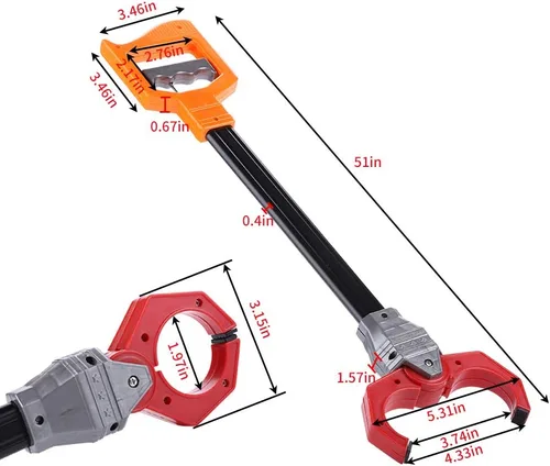 Miniatura 2 de Artyea Plástico Retro Robot Brazo Robótico Pick Up Pinch Tool Niños Juguete